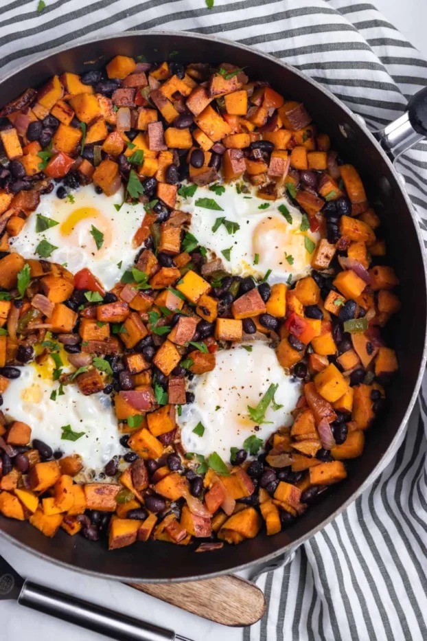 Sweet Potato Hash Breakfast Tacos