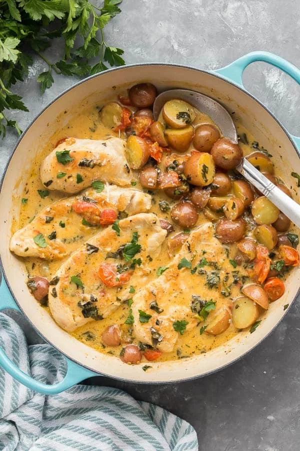 Tuscan Chicken and Potato