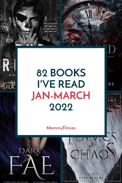 82 Books in 5 months - Fantasy Romance, Romance, Dark Romance Books - Book Recommendations for 2022