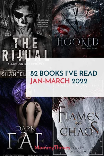 Book Recommendations for 2022 - 82 Books in 5 months - Fantasy Romance, Romance, Dark Romance Books
