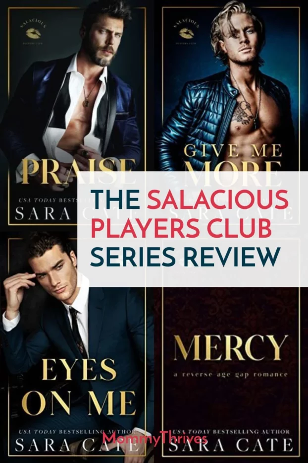 Salacious Players Club Series by Sara Cate Review - Praise, Eyes on Me, Give Me More Book Reviews - Spicy Book Reviews