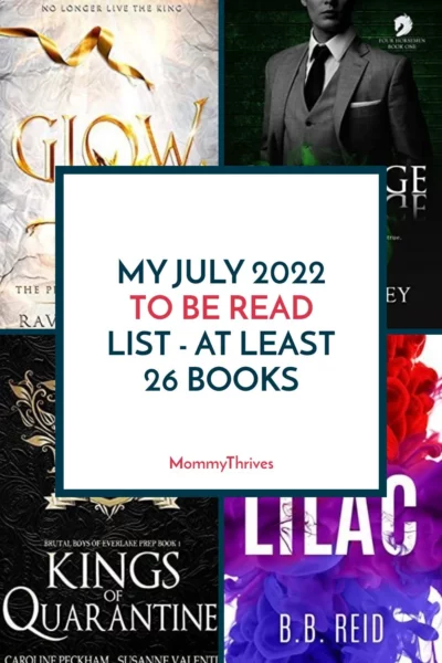 What's On My TBR - What I Plan On Reading and Book Reviews in July - Books To Be Read List
