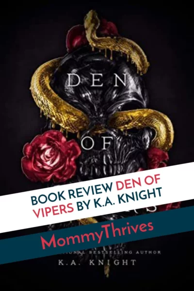 Dark Romance Reverse Harem Book Recommendation - Den of Vipers Book Review - Den of Vipers by KA Knight