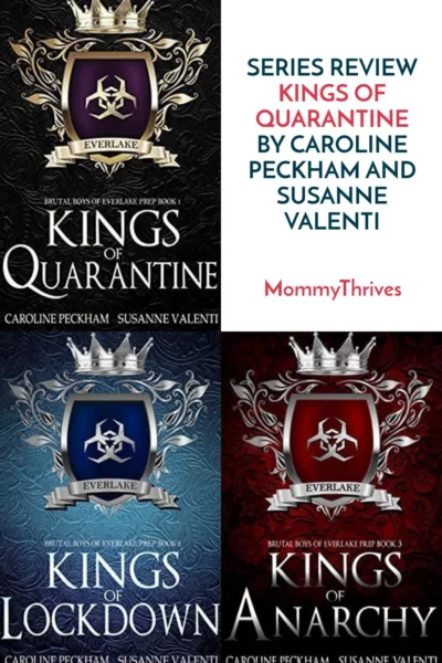 Dark Romance Reverse Harem Book Recommendation - Kings of Quarantine Series Review - Brutal Boys of Everlake Prep by Caroline Peckham and Susanne Valenti