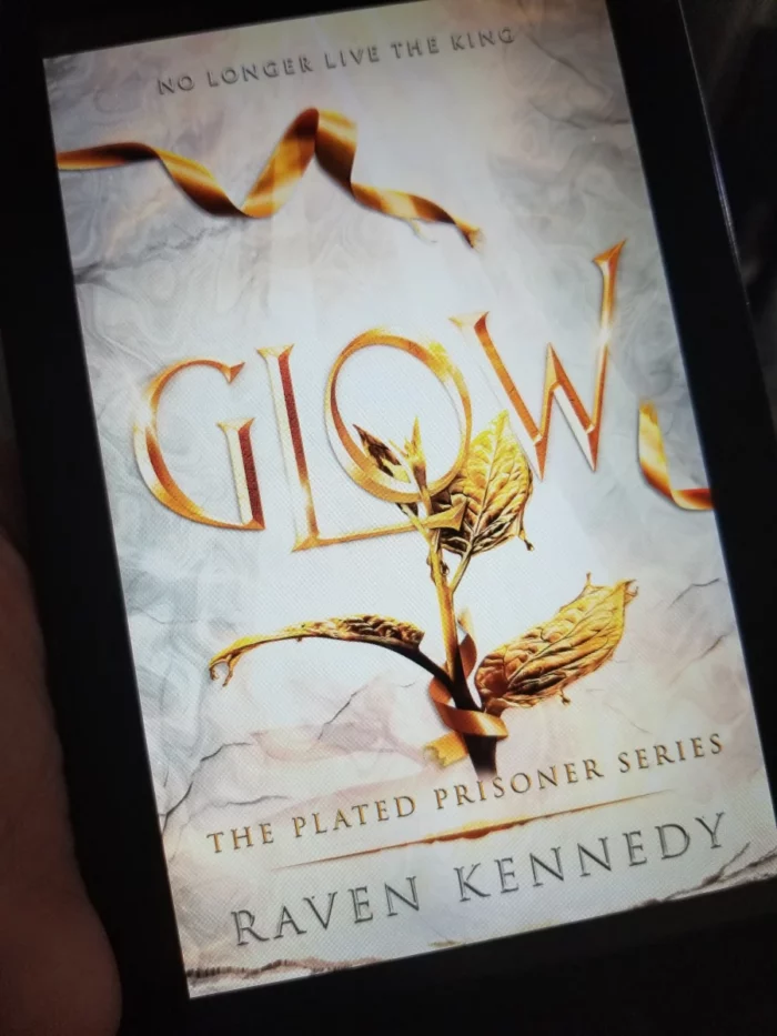 Glow Book Cover on Tablet
