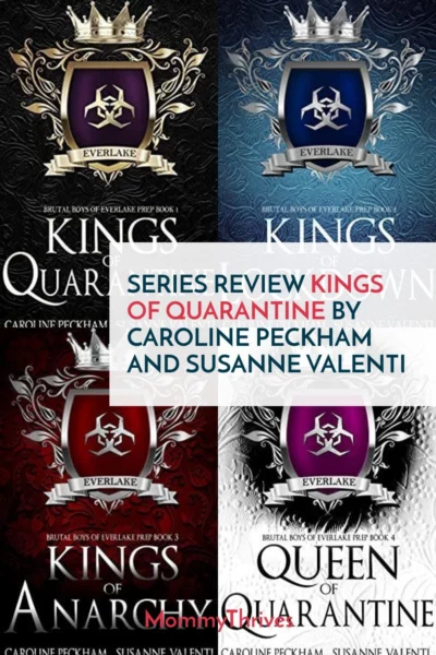 Kings of Quarantine Series Review - Brutal Boys of Everlake Prep by Caroline Peckham and Susanne Valenti - Dark Romance Reverse Harem Book Recommendation