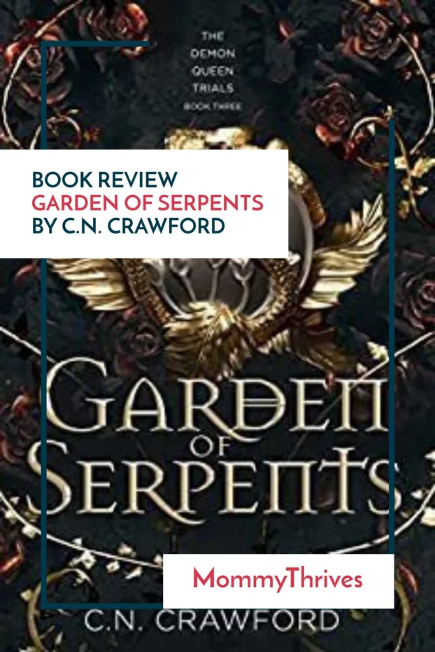 Paranormal Romance Book Recommendation - Garden of Serpents Book Review - Demon Queen Trials by CN Crawford