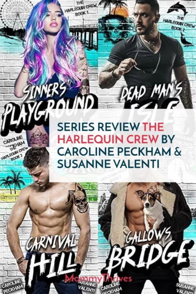 The Harlequin Crew Series Review - Harlequin Crew Series by Caroline Peckham and Susanne Valenti - Dark Romance Reverse Harem Book Recommendation