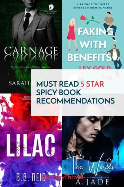 5 Star Spicy Book Recommendations - Must Read Spicy Books - Spicy Book Recommendations