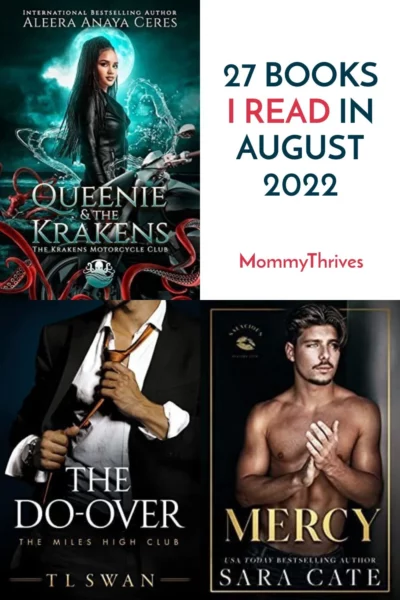 Book Recommendations for Romance, Dark Romance, and Fantasy - What I Read In August 2022 - Books I Read This Month