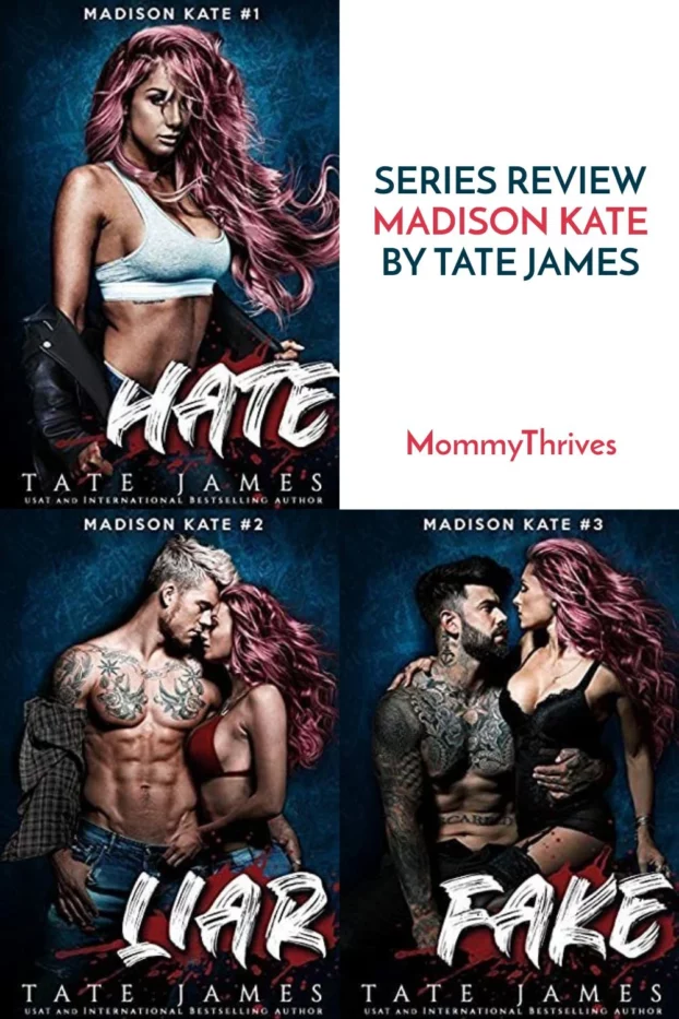 Dark Romance Series and Book Recommendation - Madison Kate Series Review - Madison Kate Series by Tate James