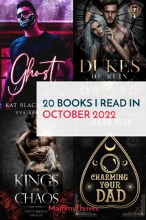 20 Books I Read In October 2022 - Book Recommendations - Contemporary, Dark, Paranormal Romance Book Recs