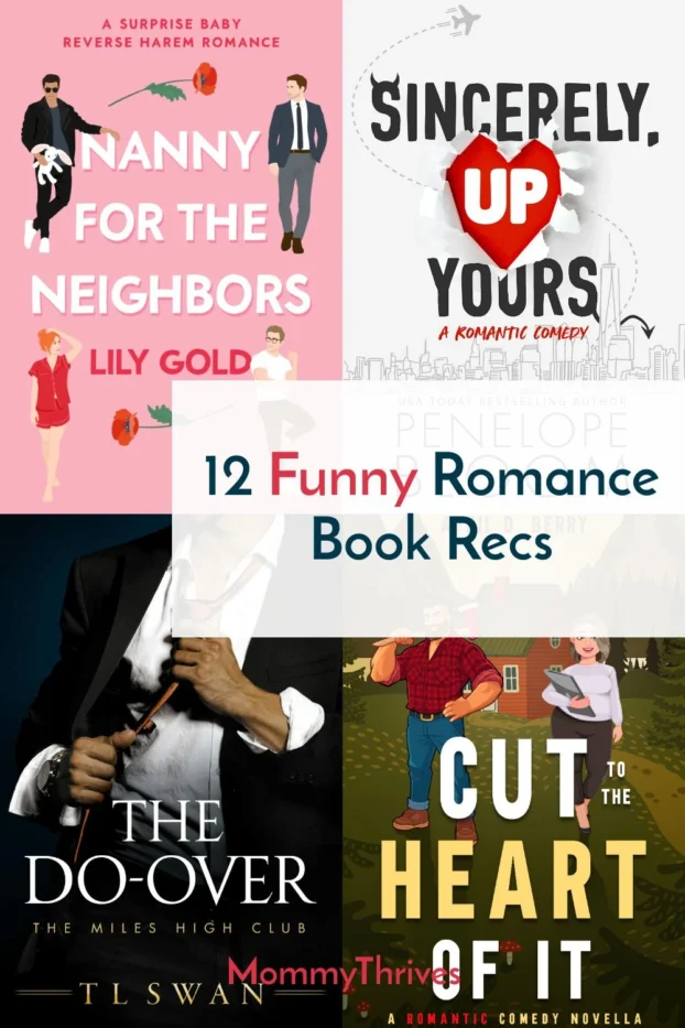 Rom Com Book Recommendations - Funny Romance Book Recommendations - Contremorary Romance Book Recs