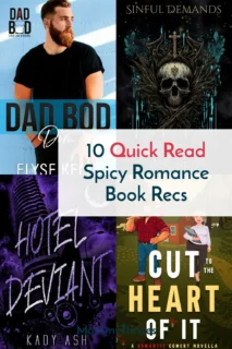 Short Novella Spicy Romance Books - Quick Spicy Romance Reads - Short Romance Books
