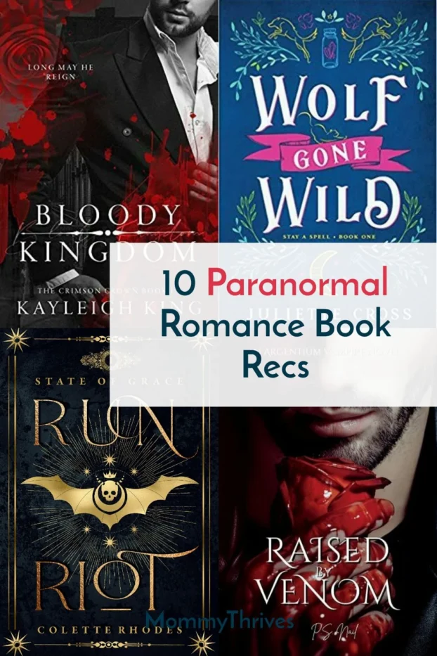 Paranormal Romance Book Recommendations - Spicy Paranormal Romance Book Recs - Shifter, Vampire, Demon Romance Books